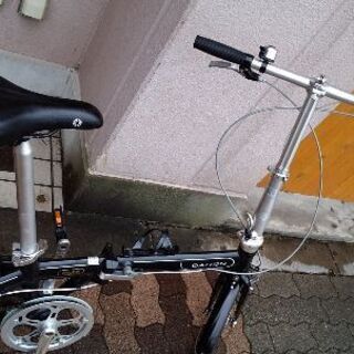 美品☆DAHON routo[ダホン ルート]20吋 折り畳み自転車アルミ/6speed/ブラック