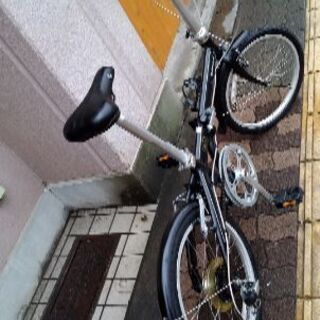 美品☆DAHON routo[ダホン ルート]20吋 折り畳み自転車アルミ/6speed/ブラック