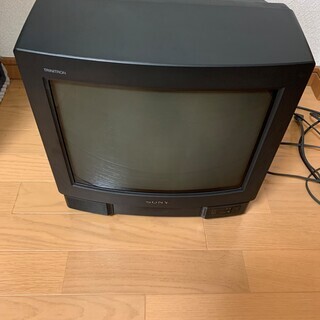 SONY １４型テレビ、リモコン付き