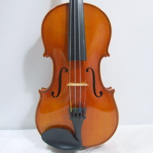 メンテ済み 音量あり カールヘフナー バイオリン 4/4 KH11 ドイツ製 裏板 1枚 ドイツ製 弓 毛替え済み ナイロン弦搭載 アジャスター内臓テールピース