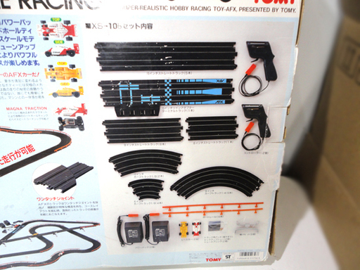 TOMY トミー ツインパワーパックセット XS-105 コース全長8m レイアウト3種類 札幌市 白石区 東札幌 TOMY トミー ツインパワーパックセット XS-105 コース全長8m