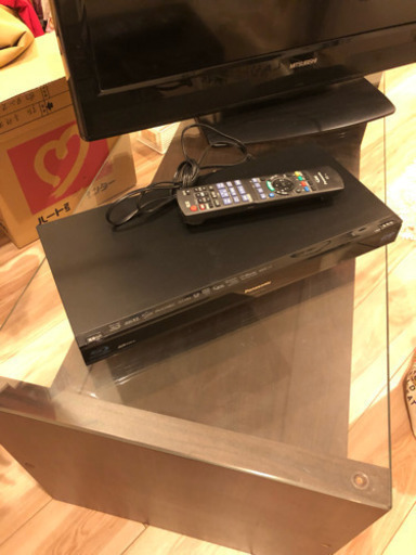 テレビ、DVDプレーヤーセット