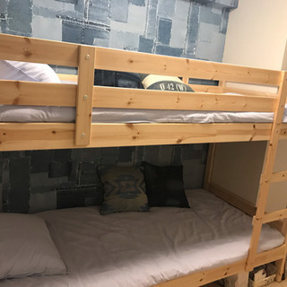 新品未使用 IKEA 2段ベッド