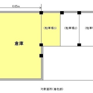 印南駅前　駐車場付き倉庫