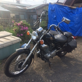 【YAMAHAビラーゴ125希少マットブラックスティード　レブル　ドラッグスター YAMAHAビラーゴ125希少マットブラックスティード レブル ドラッグスター