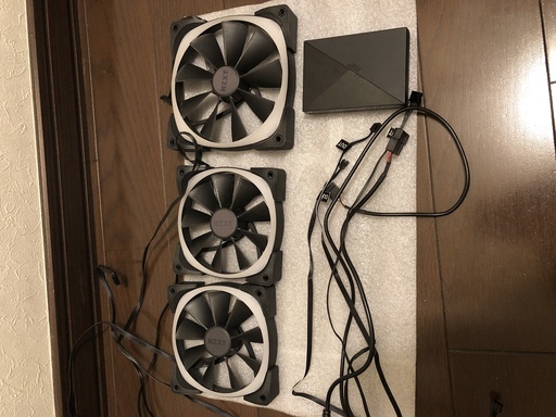PCファン 【NZXT 14cm×１ 、 12cm×2】