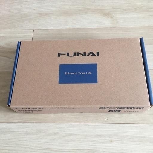 FUNAI 新4K衛星放送対応テレビチューナー 新品未使用 7410円