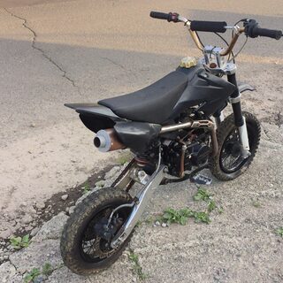 ☆①中華 ミニモト LIFAN 125ccエンジン 始動動画有 ジャンク部品取り ...