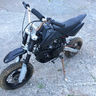 ★②中華 ミニモト LIFAN 125ccエンジン 始動動画有 ジャンク部品取りに★交換下取り上取り可札幌