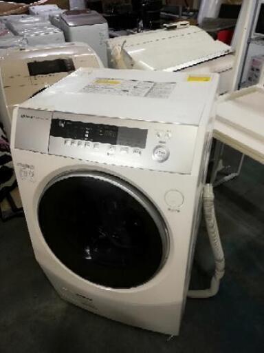 [シャープ]  ドラム式洗濯乾燥機  プラズマクラスター搭載  ES-ZH1-WL