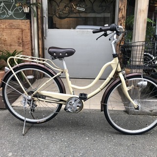 6段変速&オートライト ママチャリ 中古自転車 419