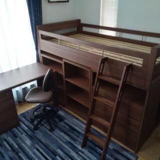 システムベッド&学習机【美品】