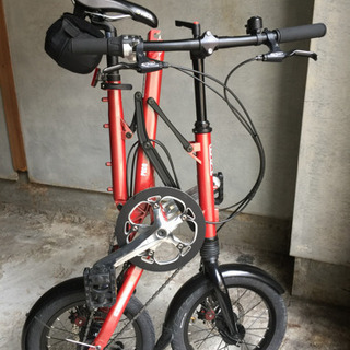かわいい折りたたみ自転車（OXエンジニアリング PECO pocci3）売ります！