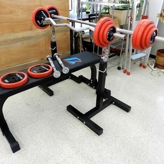 FIGHTING ROAD ファイティングロード ダンベル バーベル ベンチプレスト トレーニングセット ☆ PayPay(ペイペイ)決済可能 ☆ 札幌市 北区 屯田