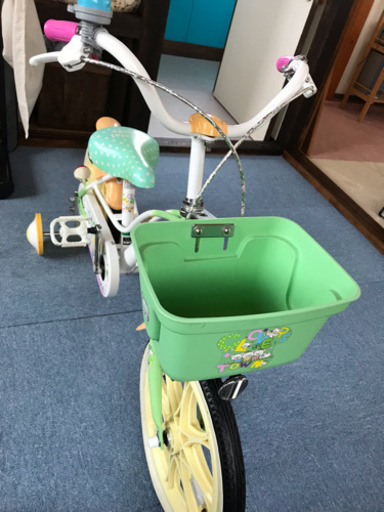6.23受け渡し予定！値下げしました！ 16インチ女児子供用自転車 未使用品