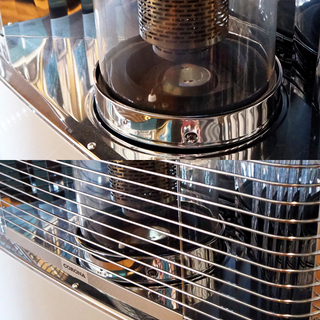 美品◆CORONA（コロナ） 半密閉式石油ストーブ SV-7014SR 木造18畳/コンクリ25畳 2015年製◆