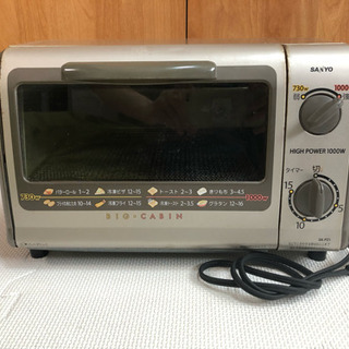 [終了]SANYO オーブントースター 難あり