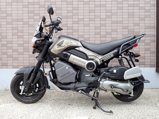 133000円　NAVI110 230キロ　迷彩カラー　カスタムパーツ付き　自賠責1年付