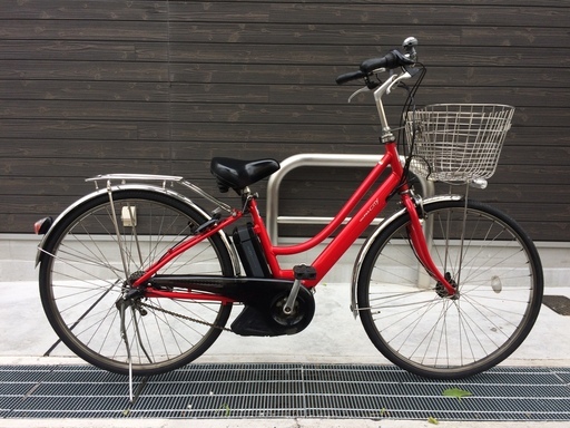 人気の贈り物が 地域限定 ヤマハ パス シティ 新基準 子供乗せ 27インチ 赤 自転車本体