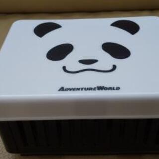 アドベンチャーワールド パンダのプラスチック容器