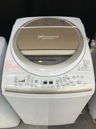TOSHIBA　9.0Kg洗濯乾燥機　2015年製