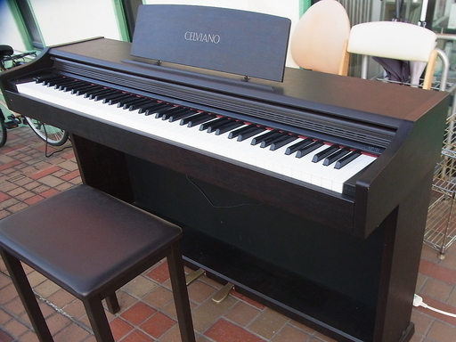 売約済となりました！CASIO  電子ピアノ 88鍵 イス付 CELVIANO AP-31