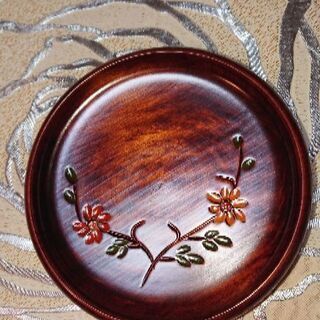 木彫り小皿(5枚)