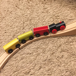 IKEA 木製 汽車 電車 おもちゃ 玩具
