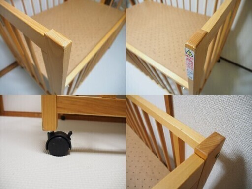 お取引連絡中ｰ【海老名市】石塚家具 日本製ベビーベッド「ワンタッチ