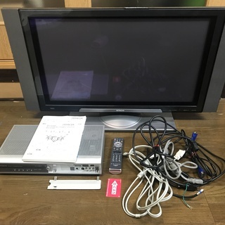 HITACHI プラズマテレビ & チューナー W32-P5000