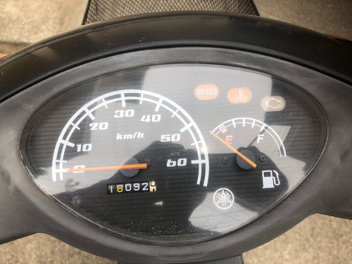 原付ヤマハJOG 60kmオーバー 自賠責1年付き