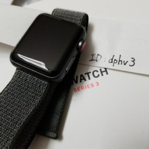 apple watch series3　wi-fi＋Cellular　38mm