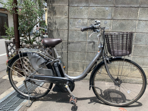 電動自転車ヤマハ PAS  Natura  26  4Ah グレー  電動アシスト付き自転車