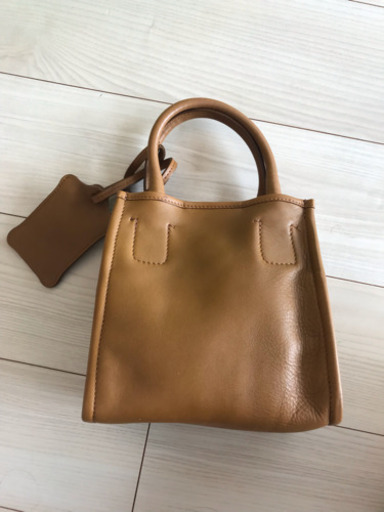 ヒロフ キャメル色 ハンドバッグ (未使用品) | gellertamayolaw.com