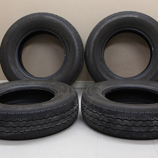 195/80R15 LT サマー BRIDGESTONE ECOPIA R680  ハイエース キャラバン 小型トラック バン(6ET1438Yanx)