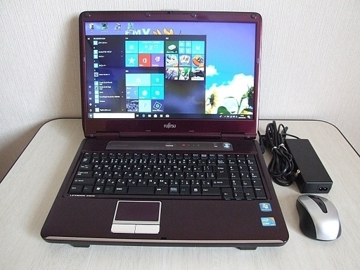 高速SSD240GB搭載 FUJITSU LIFEBOOK AH55/DCノートパソコン