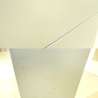 札幌市/清田区 Cassina ixc./カッシーナイクスシー エアーフレーム 3005 DEN デスク ワゴンセット トレー付き PCデスク ファニチャー 高級家具