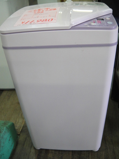 2011年製　ハイアール　全自動洗濯機　JW-K33F　3.3㎏　小型洗濯機　ステンレス槽
