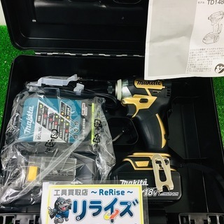 100周年限定モデル マキタ 18VブラシレスインパクトドライバTD148DSP1 