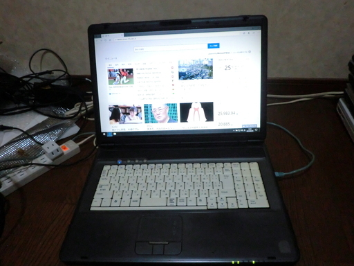 ノートパソコン CLEVO M67SRU WIndows10