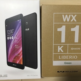 ASUS MEMO Pad7 ME170c とWILLCOM L...