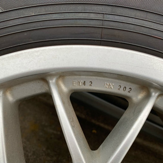 BBS RX202 17インチ タイヤバリ山