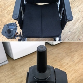美品【 YAMAHA 】ヤマハ タウニィジョイX PLUS+ 軽量型 自走式 電動車いす X0F5-T