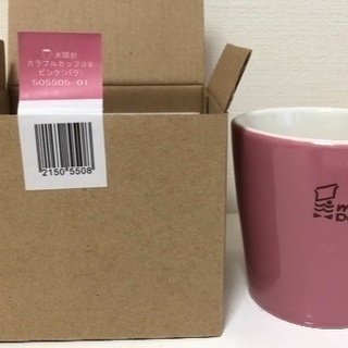 【新品】ミスタードーナツカップ ピンク