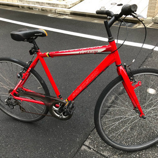 クロスバイク28段変速 （No767 エコNo16074X 自転車 クロス