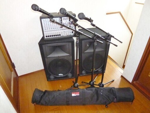 ライブに使えるＰＡセット