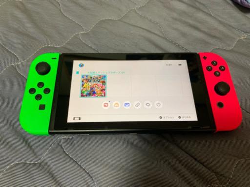 Nintendo Switch スプラトゥーン限定カラー 大乱闘＆モンハンケース付き
