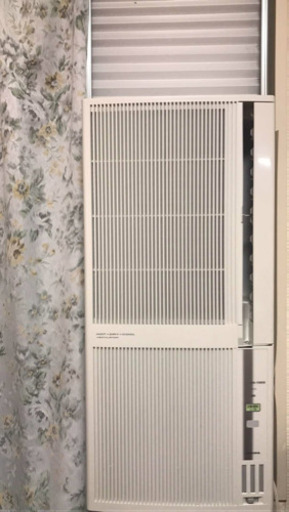 コロナ ウィンドエアコン 冷暖房兼用タイプ 窓枠付き 2017年製造