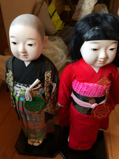 古いお人形さん達