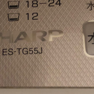 SHARP 洗濯機 ES-TG55J